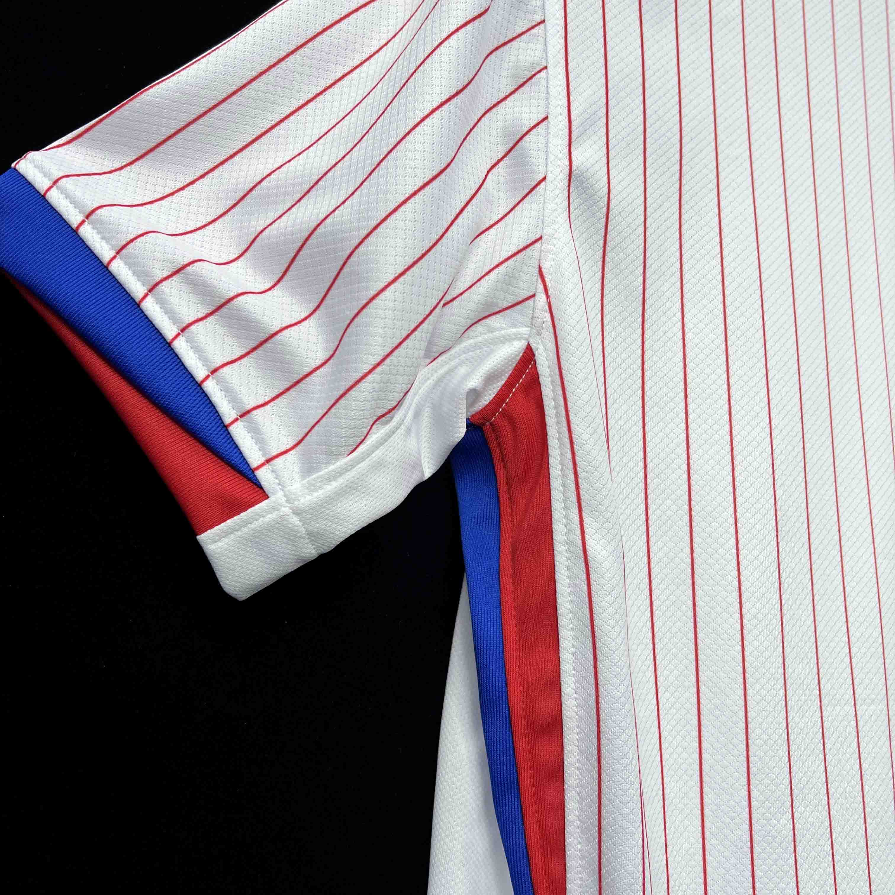 2024 France Away Fans Jersey/2024 法国客场球迷版