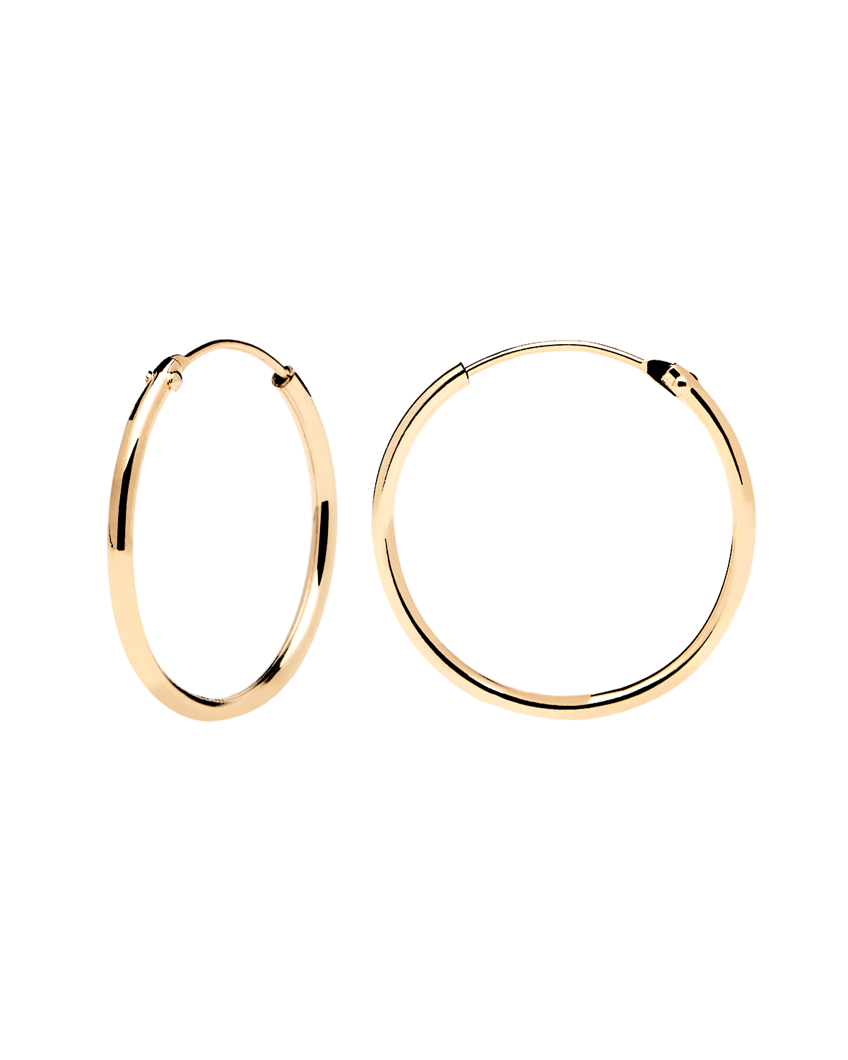 Medium Hoops Gold