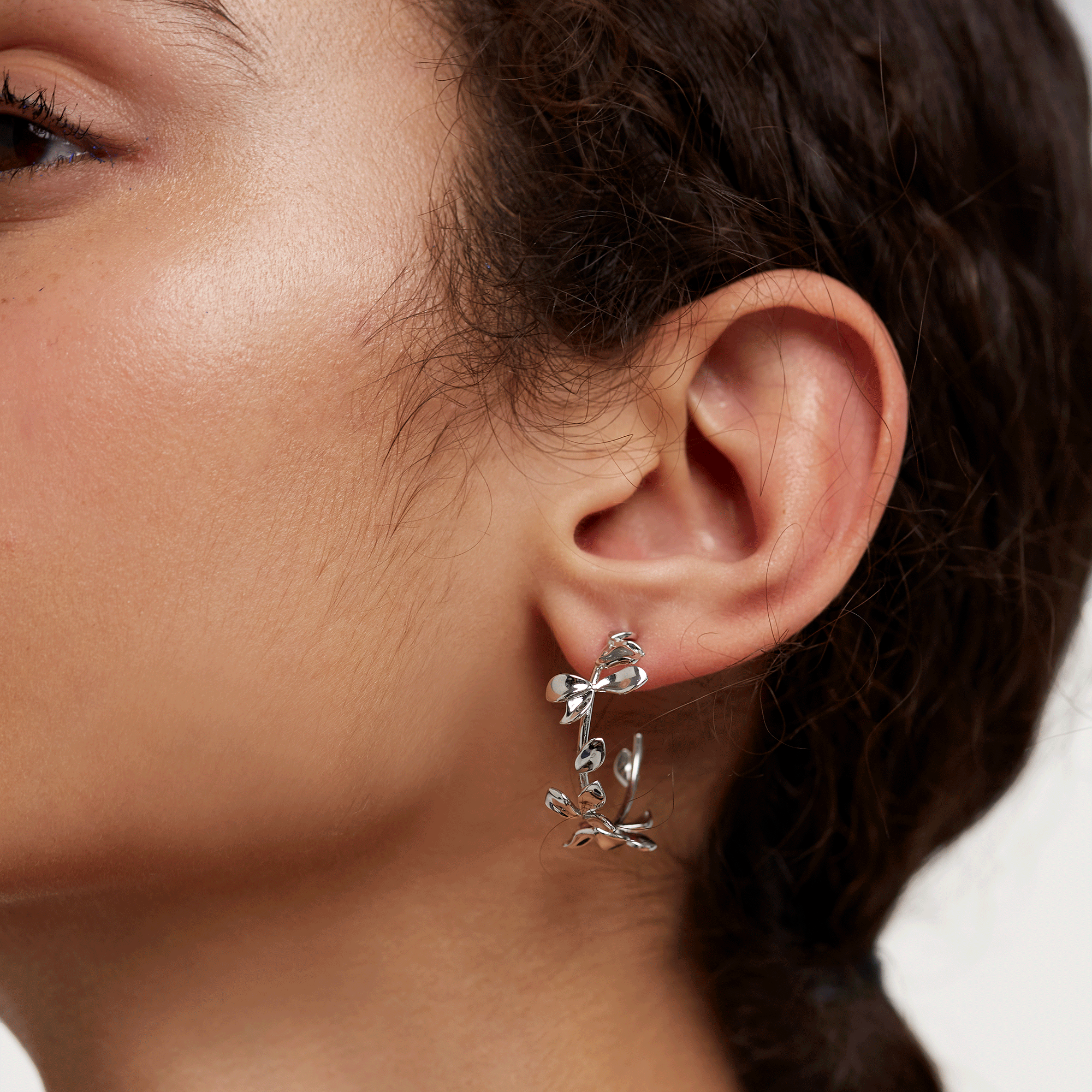 Lily Silver Earrings