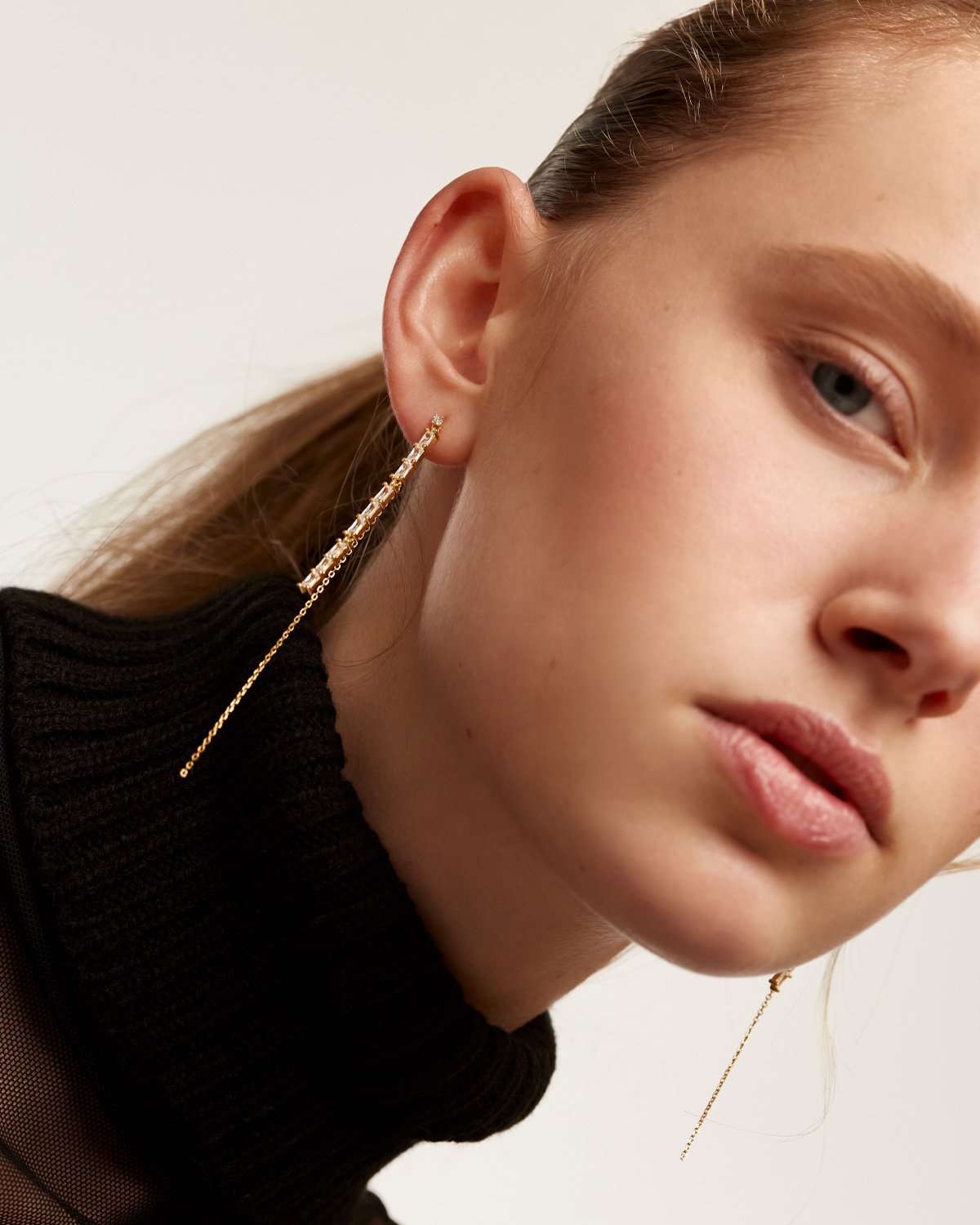 GRID Idris Gold earrings