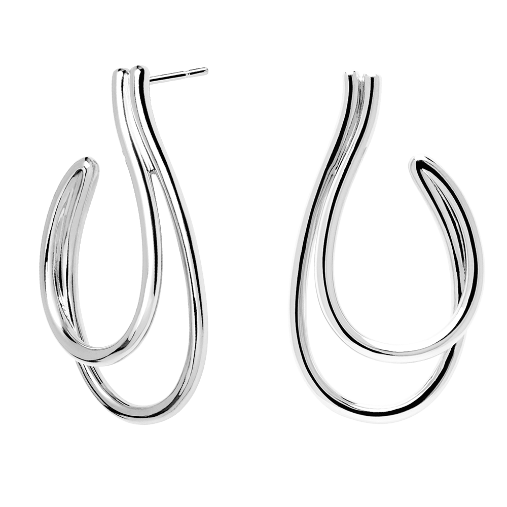 Koko Silver Earrings 001