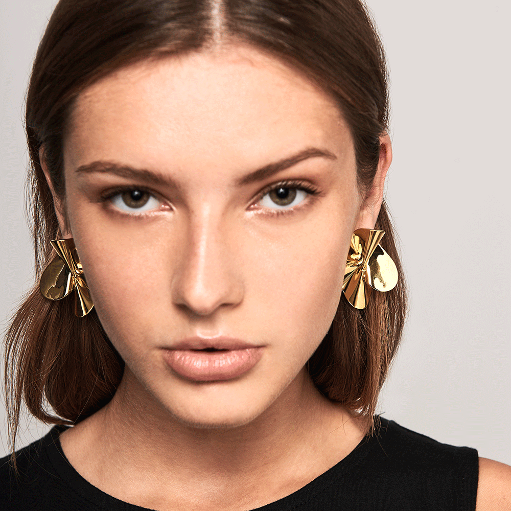 Nomad Gold Earrings