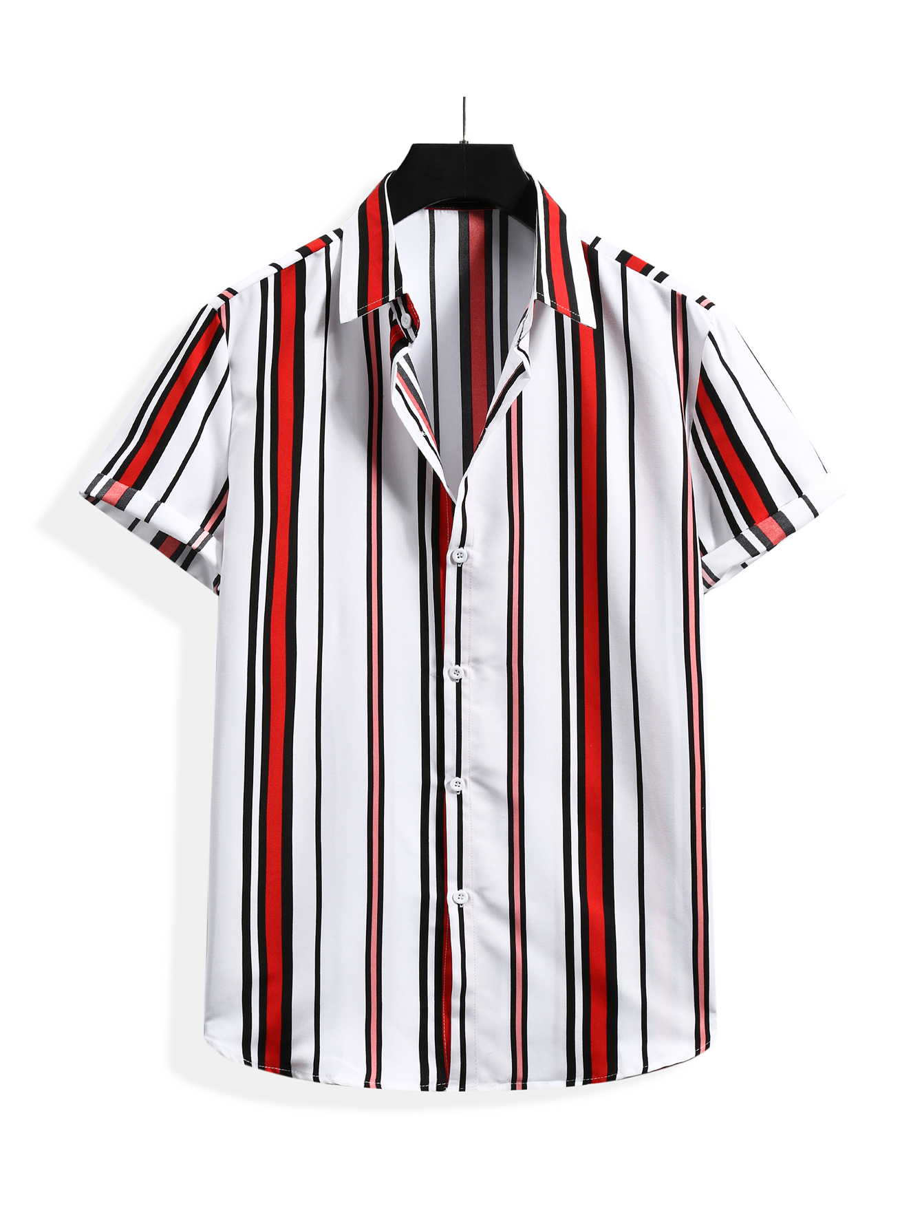 Mens Printed Holiday Short Sleeve Shirts