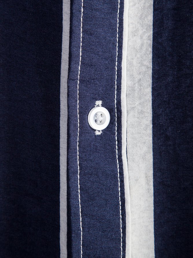 Men's Cotton-Blend Casual Shirts