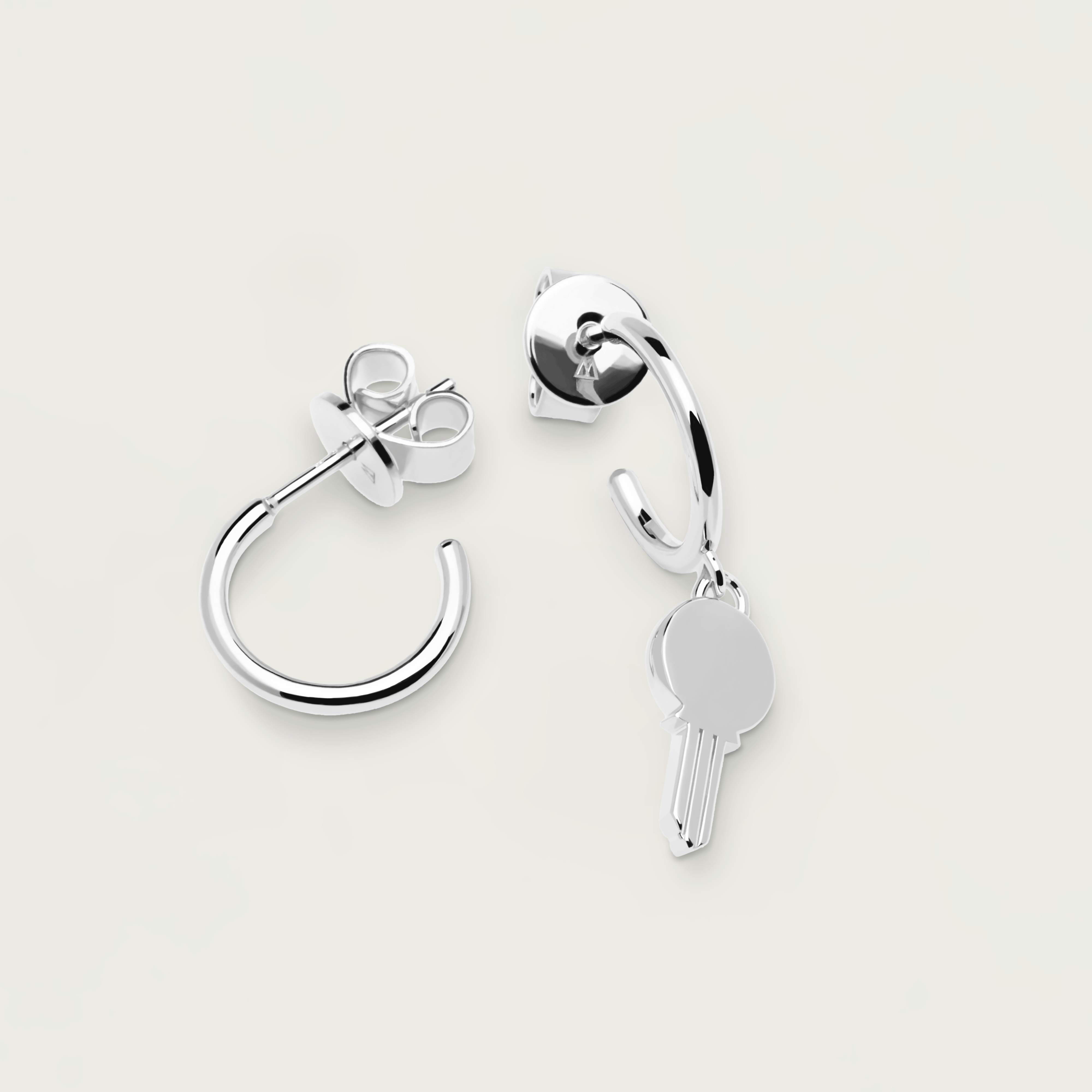 Eternum Silver Earrings