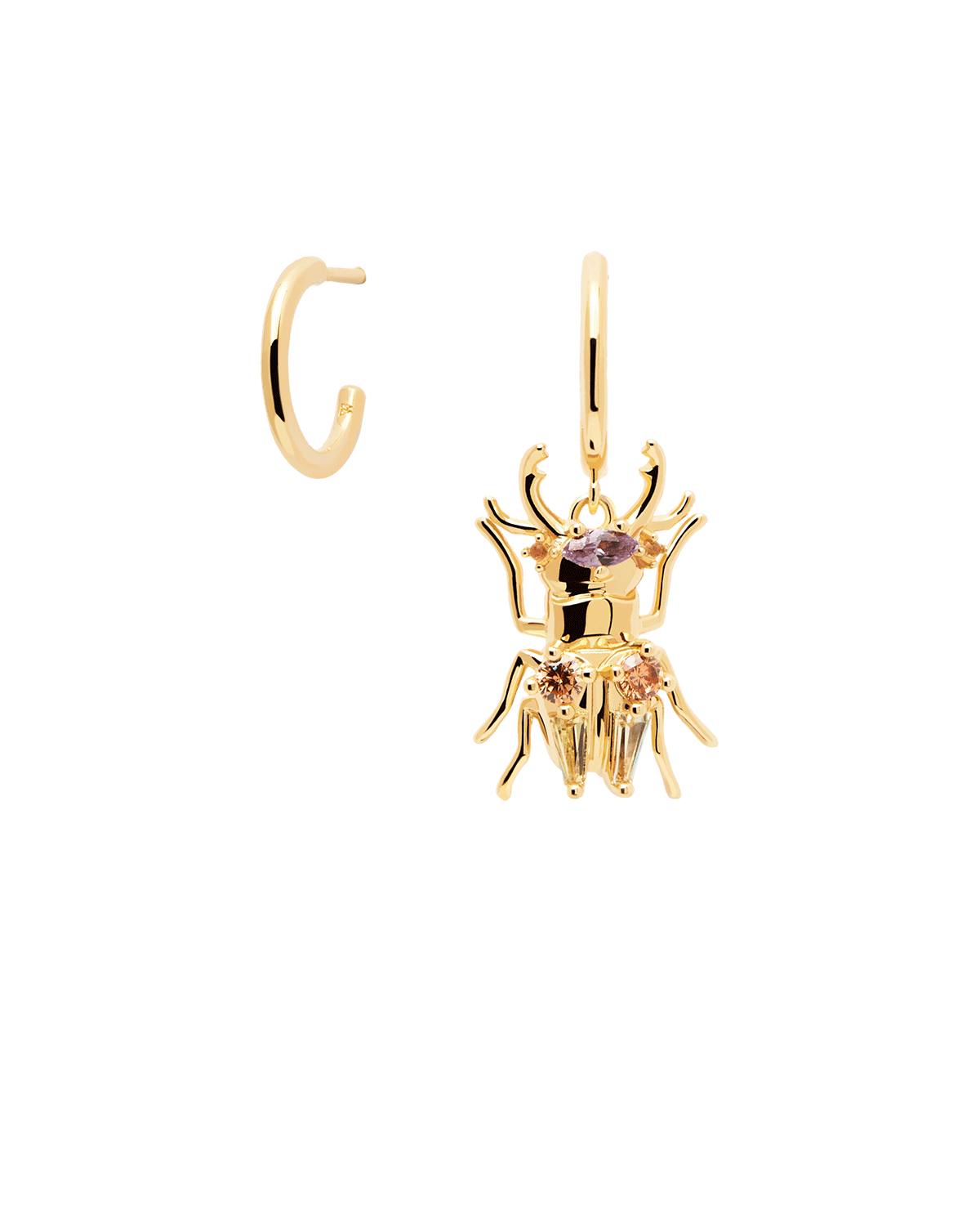 Strength Beetle Earrings