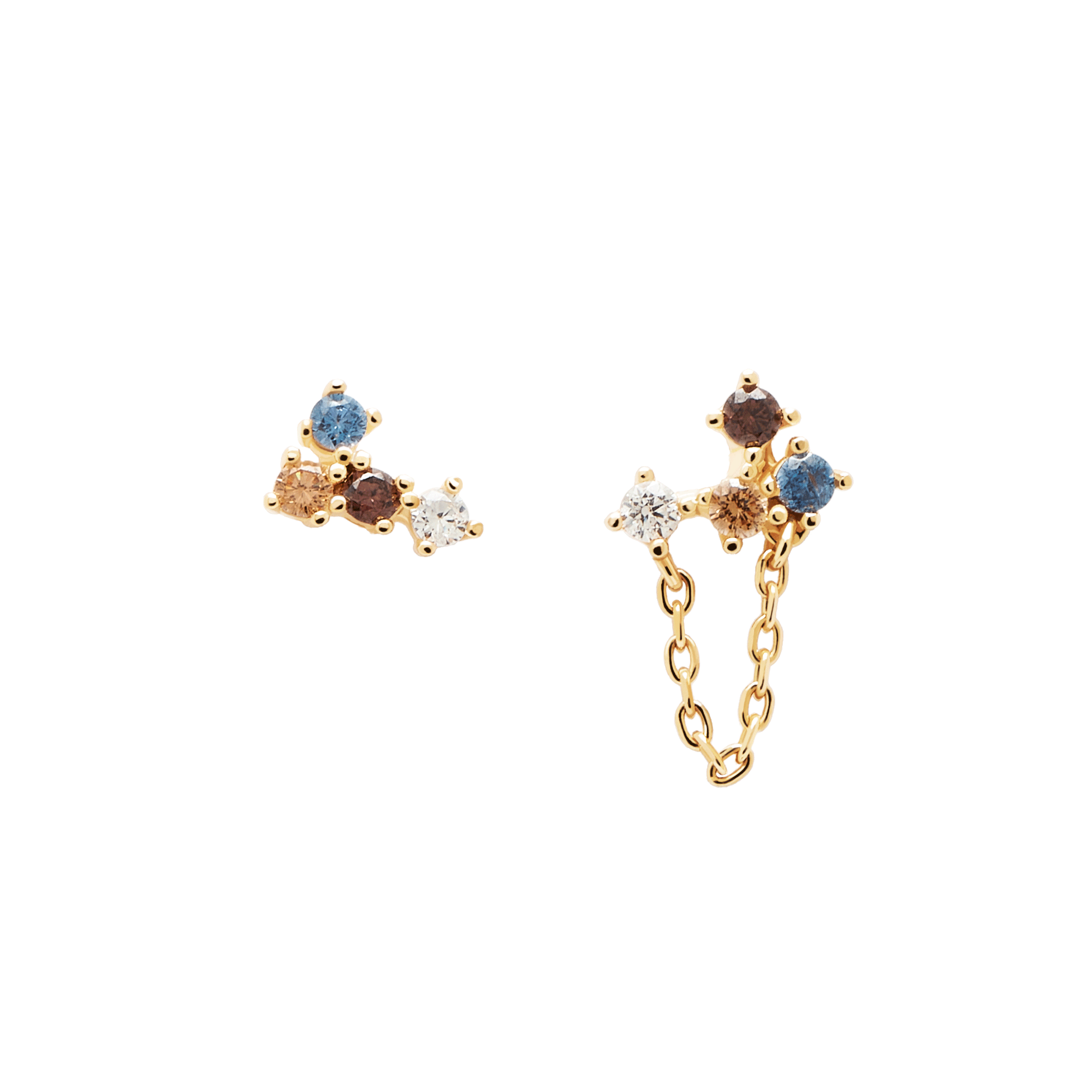 Fox Gold Earrings