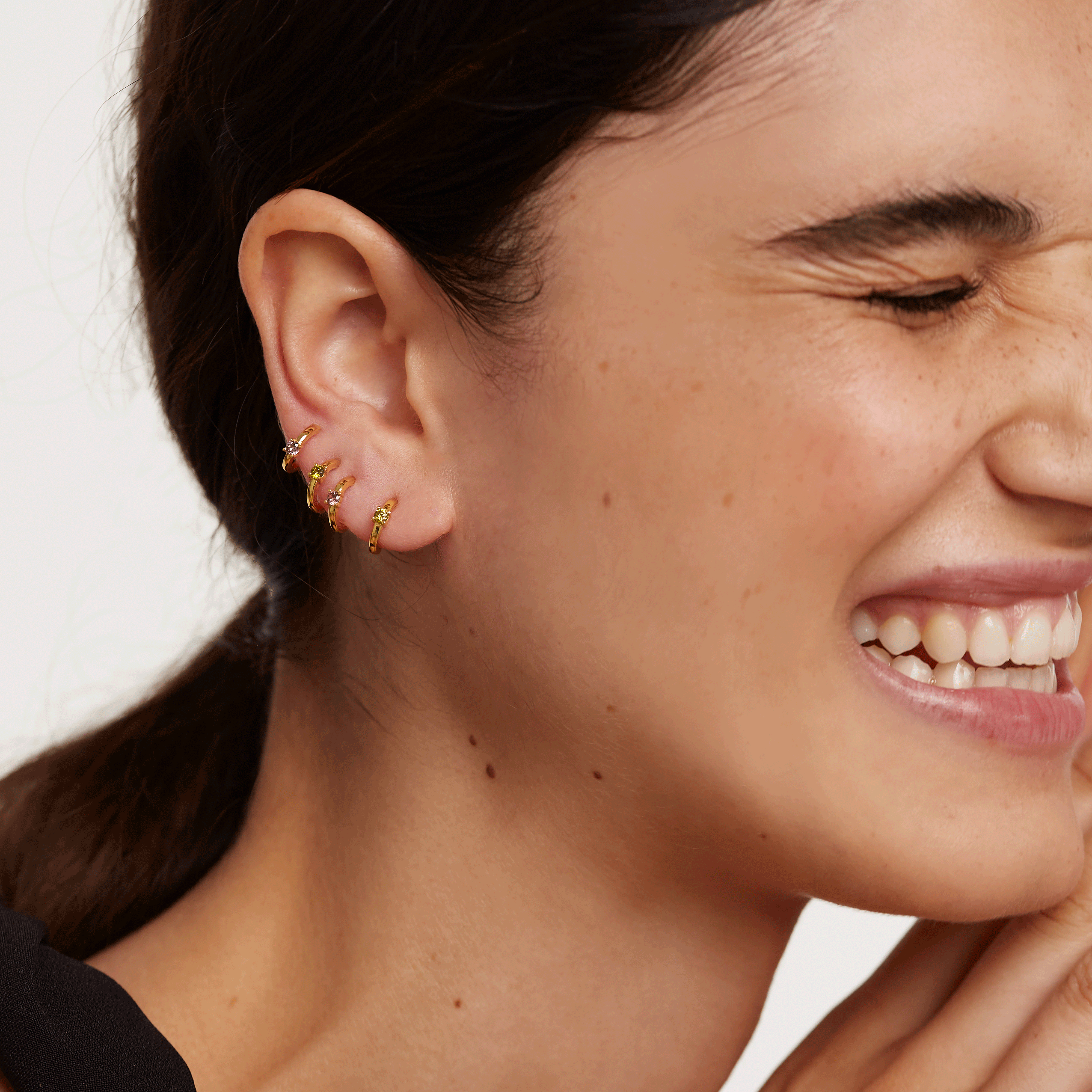 Olive&Lavender Solitary Earrings Bundle