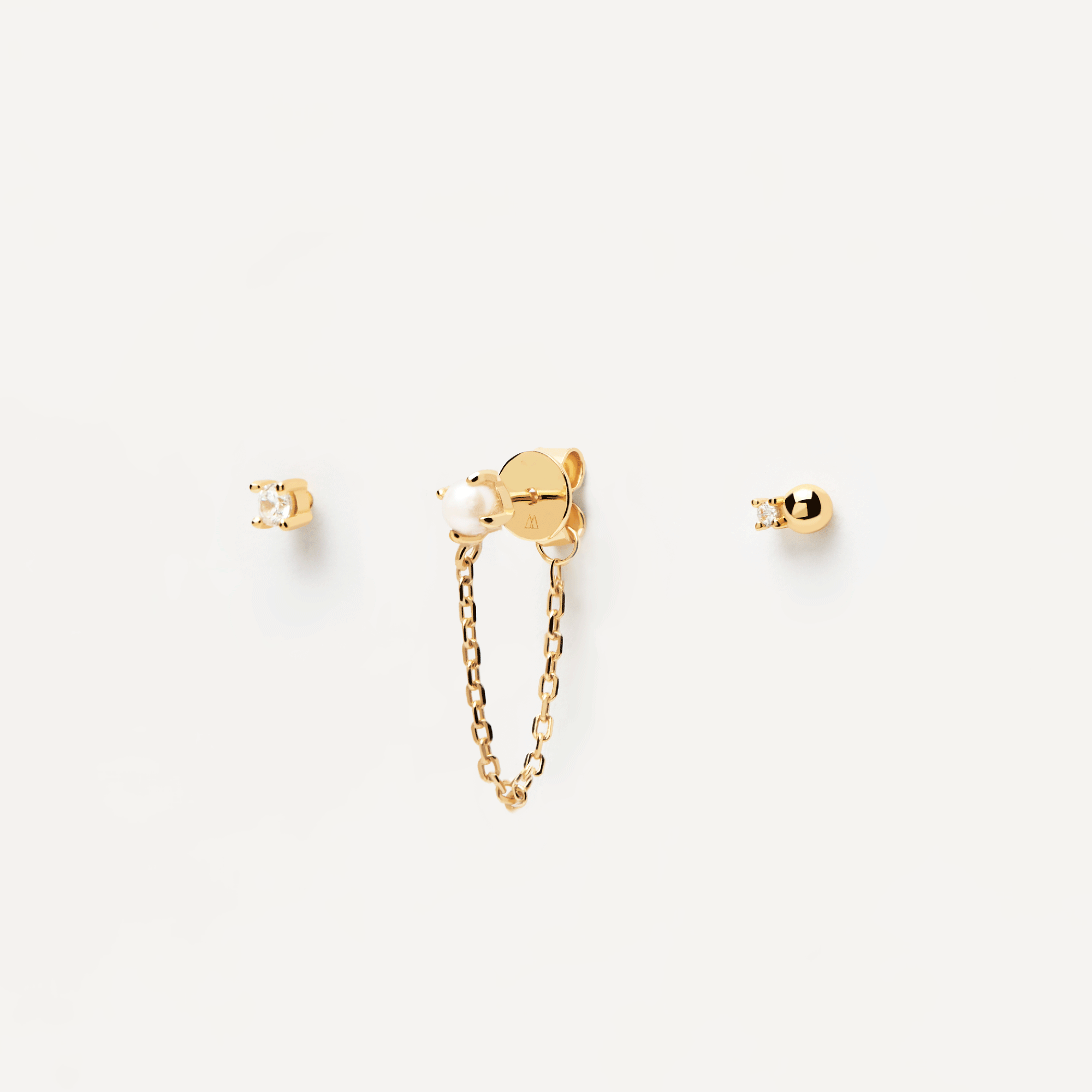 Charlie Gold Earrings Set